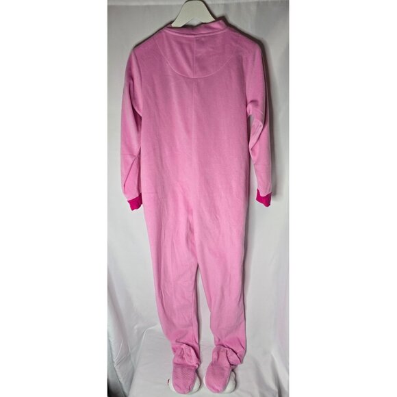 Hello Kitty 2012 Footed Pajamas Pink One Piece Jumpsuit Size Small- RARE HTF - Picture 2 of 10